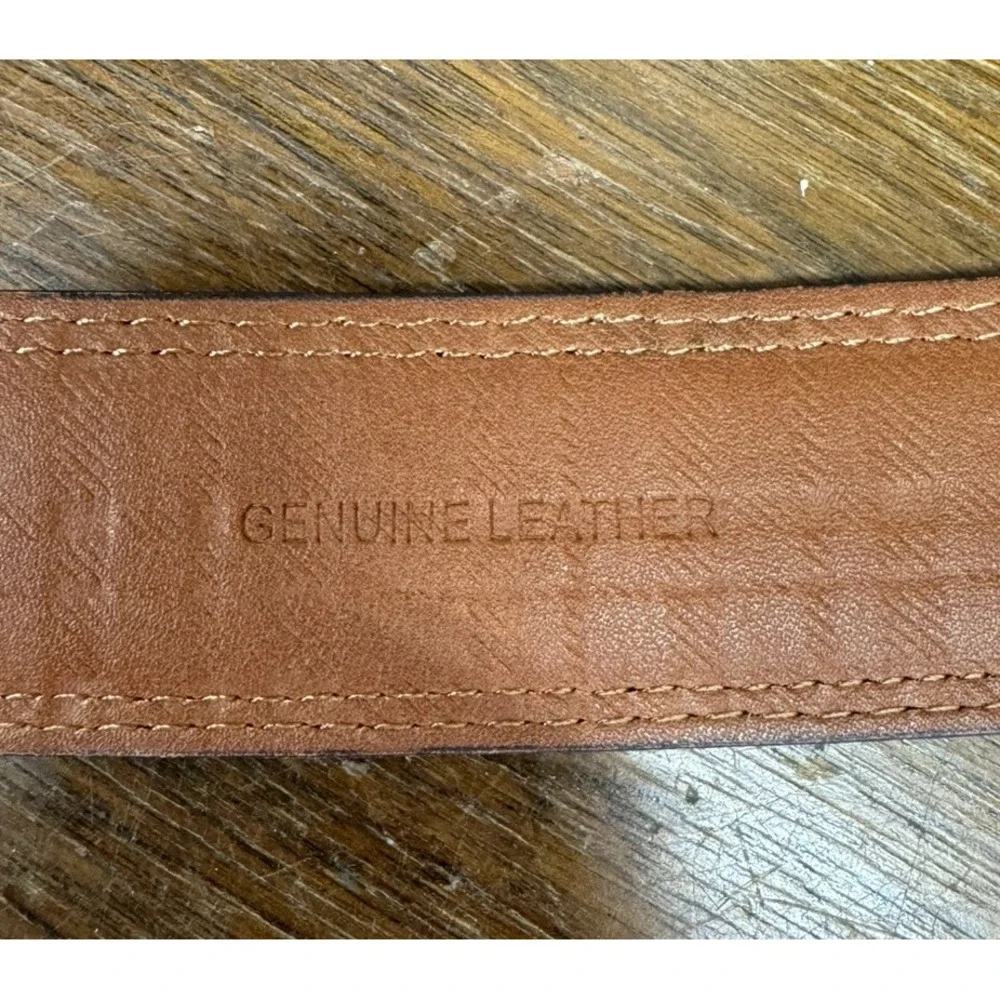 Boconi Leather Belt Men's Size 34/35 Brown‎